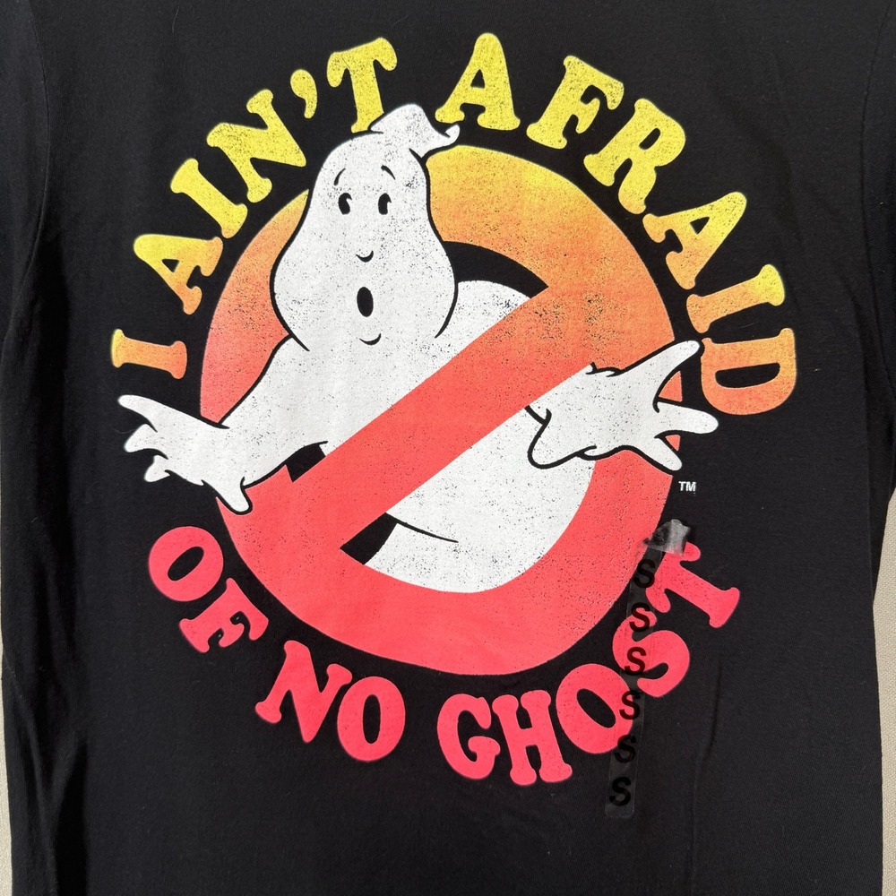 Ghost Busters I Dont Believe In No Ghost Mens Sz Small T-Shirt - Picture 3 of 6